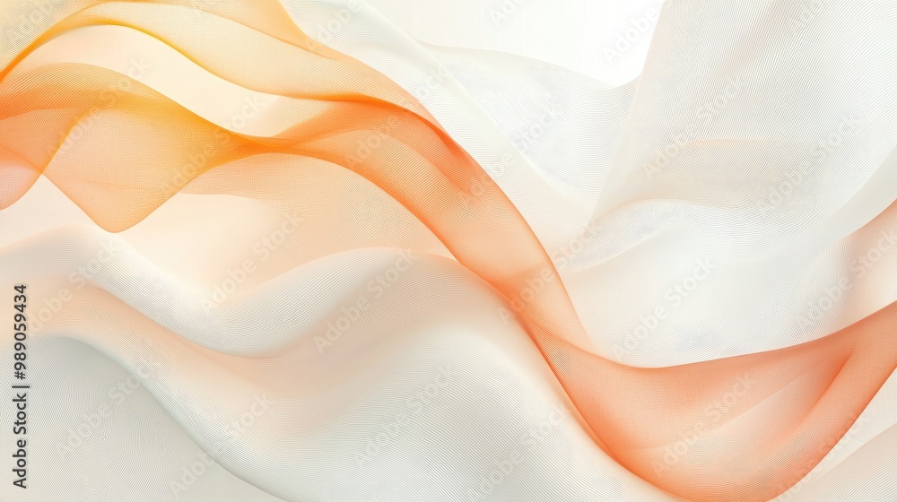 A beautiful white-orange gradient background with dynamic wave patterns, ideal for eco-friendly designs with a fresh, nature-inspired feel A beautiful white-orange gradient background with dynamic wave patterns, ideal for eco-friendly designs with a fresh, nature-inspired feel
