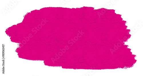 Wallpaper Mural Pink brushstroke with a textured, organic shape creates a bold and vibrant background element Torontodigital.ca