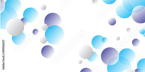 colourfull vector  with circles background, spheres. Abstract spots. style with colored gradient.
