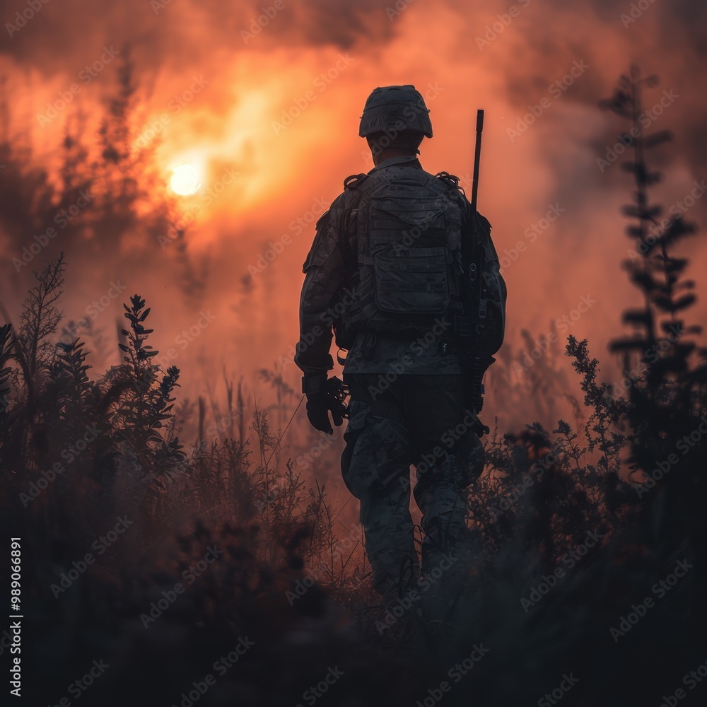 Somber image depicting a silhouette of a soldier with a shadowy, tense atmosphere, representing the hidden crisis of sexual assault within the military, set against a muted background Somber image depicting a silhouette of a soldier with a shadowy, tense atmosphere, representing the hidden crisis of sexual assault within the military, set against a muted background