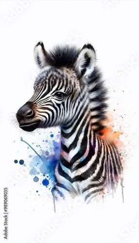 kleines niedliches Zebra