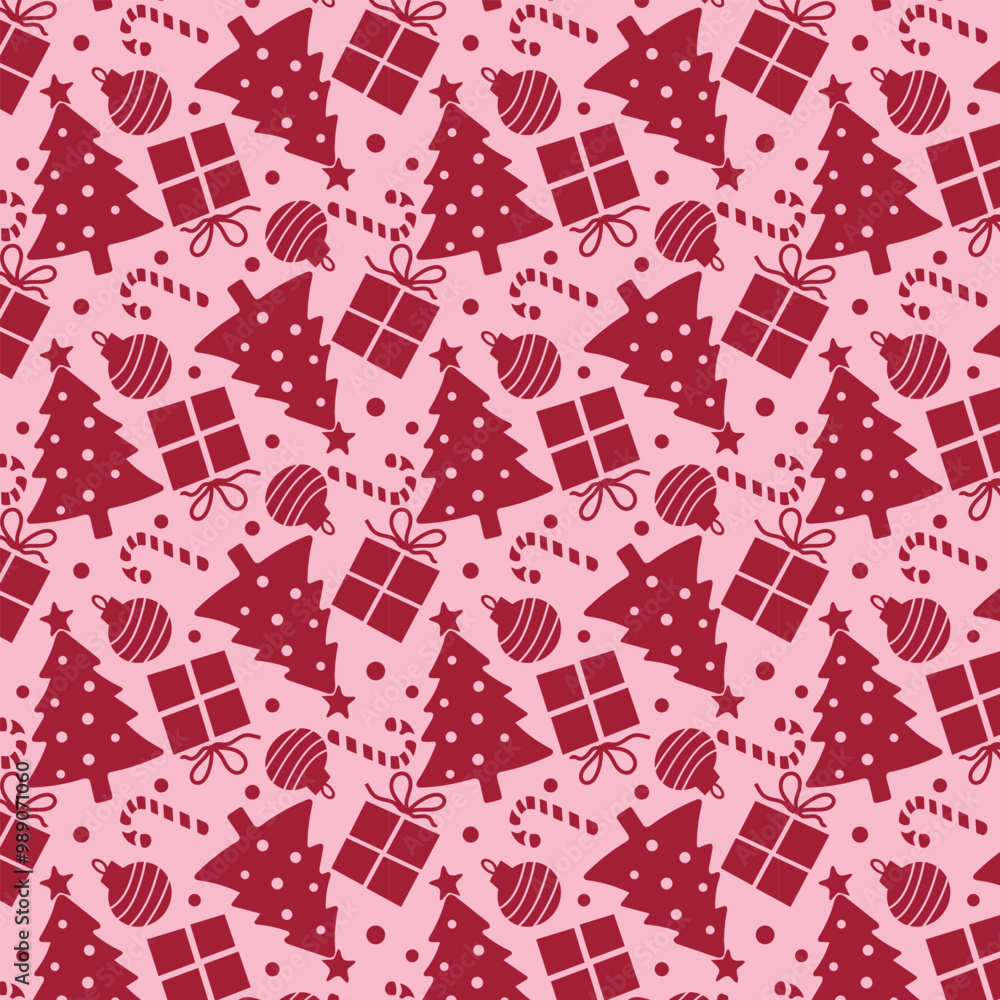 Christmas seamless pattern Christmas seamless pattern
