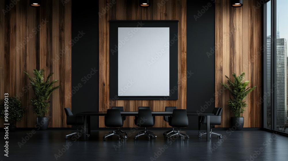 Modern Conference Room with Minimalist Design Modern Conference Room with Minimalist Design