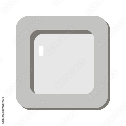 Dog door for small dogs vector cartoon illustration isolated on a white background.