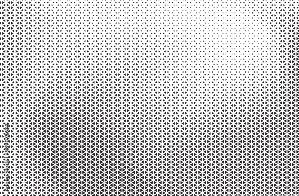 Triangle Shapes Vector Abstract Geometric Technology Oscillation Wave Isolated on Light Background. Halftone Triangular Retro Simple Pattern. Minimal 80s Style Dynamic Tech Wallpaper Triangle Shapes Vector Abstract Geometric Technology Oscillation Wave Isolated on Light Background. Halftone Triangular Retro Simple Pattern. Minimal 80s Style Dynamic Tech Wallpaper