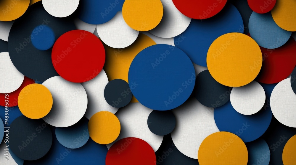 An eclectic and vivid collage comprising of multicolored circles in different sizes, arranged chaotically on a contrasting dark background, showcasing creativity. An eclectic and vivid collage comprising of multicolored circles in different sizes, arranged chaotically on a contrasting dark background, showcasing creativity.