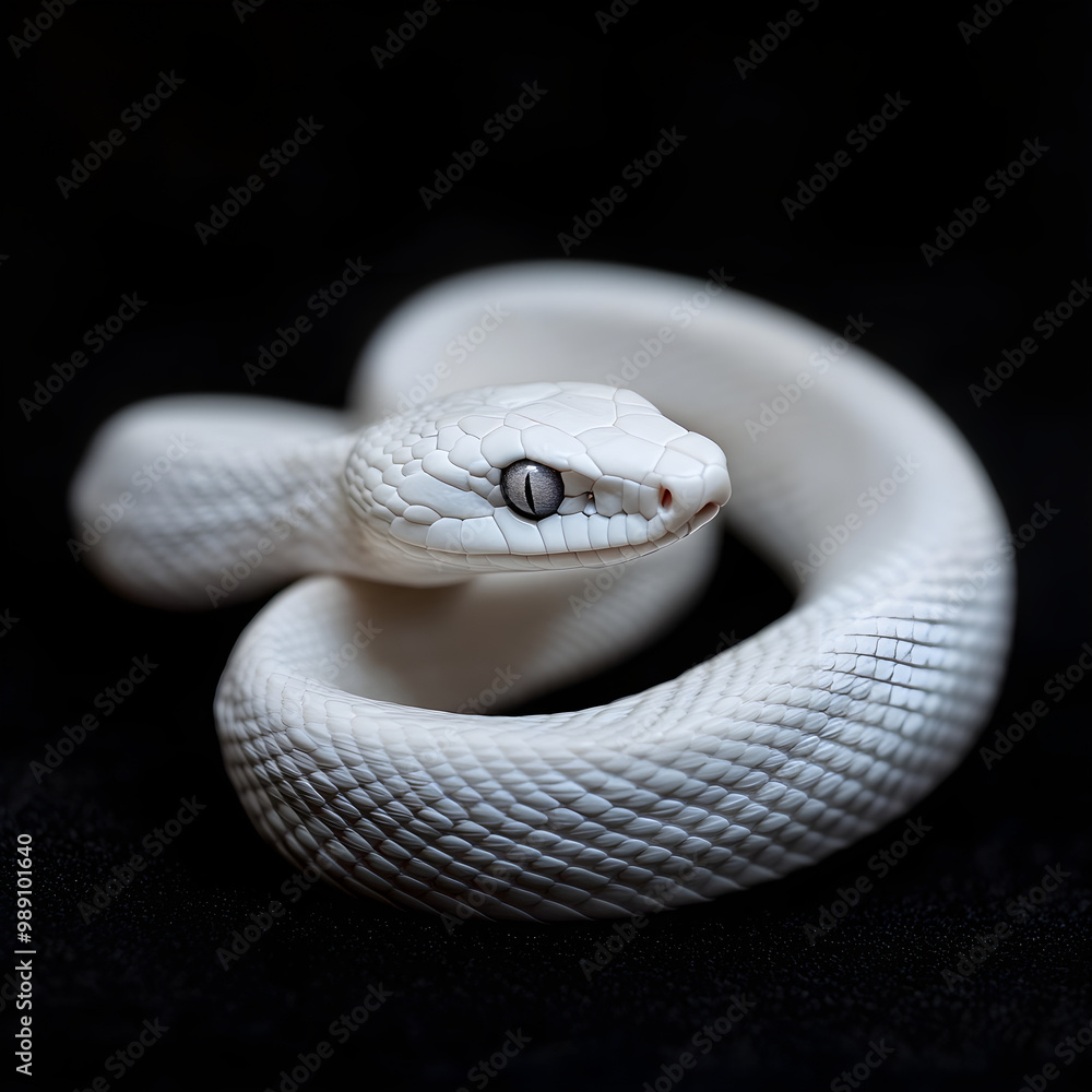 Fototapeta premium close up of a python