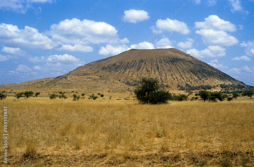 Fototapeta premium Volcan Shetani, Parc national du Stavo, Kenya
