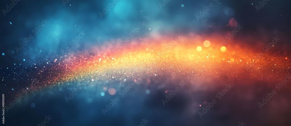 Abstract Blurred Rainbow Glitter Background Abstract Blurred Rainbow Glitter Background
