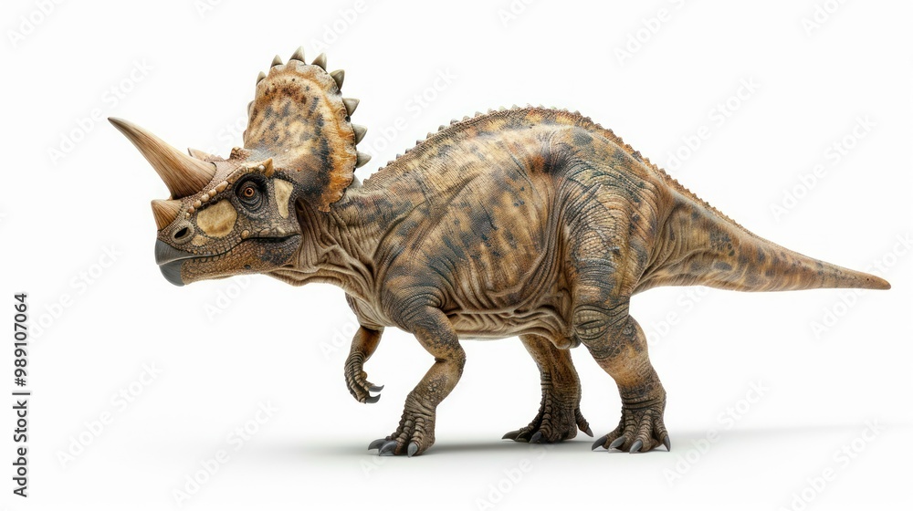 Obraz premium A Detailed 3D Render of a Dinosaur