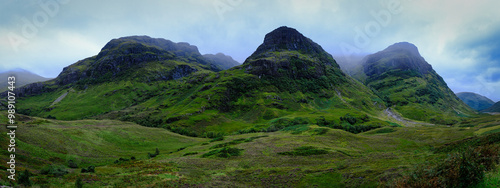 Tableau sur toile glencoe three sisters