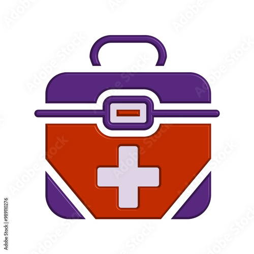 First aid kit icon template