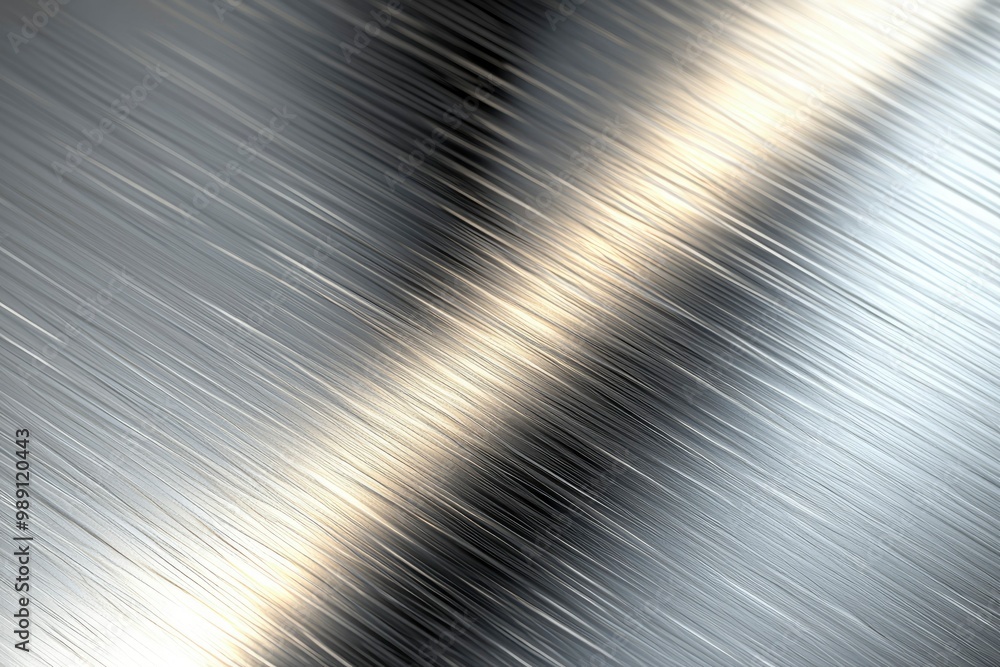 Abstract Diagonal Brushed Metal Texture with Glare Abstract Diagonal Brushed Metal Texture with Glare