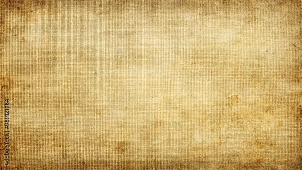 Fototapeta premium Old vintage paper canvas texture with warm, earthy tone, perfect for backgrounds or artistic projects. subtle imperfections add character and depth