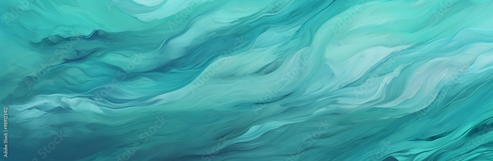 Abstract Ocean Blue Green Texture Background Abstract Ocean Blue Green Texture Background