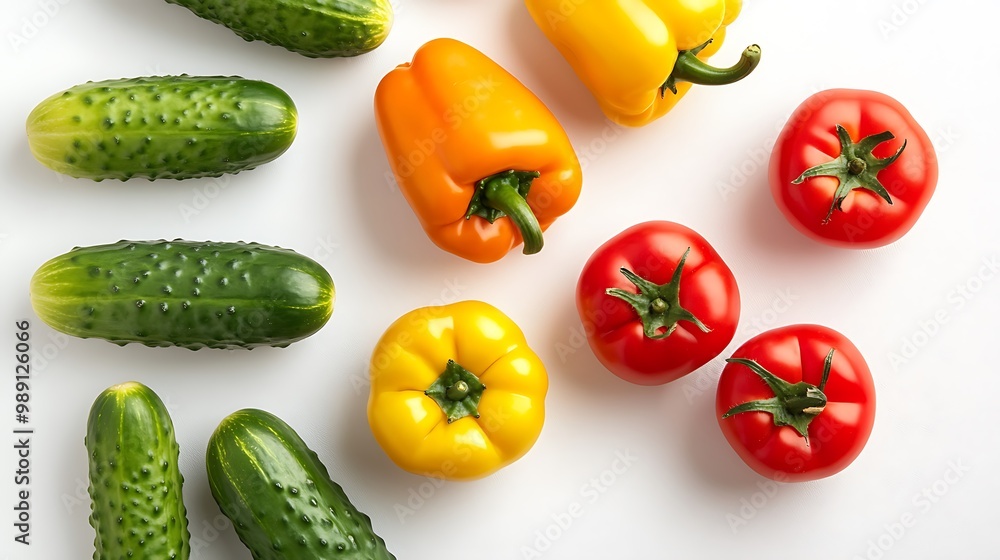 Vibrant Vegetables: A Still Life of Freshness Vibrant Vegetables: A Still Life of Freshness