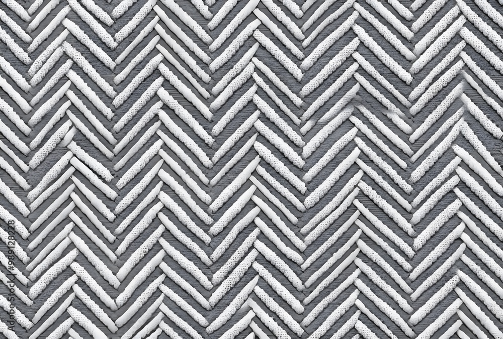 Seamless Herringbone Fabric Texture - Grey & White Seamless Herringbone Fabric Texture - Grey & White