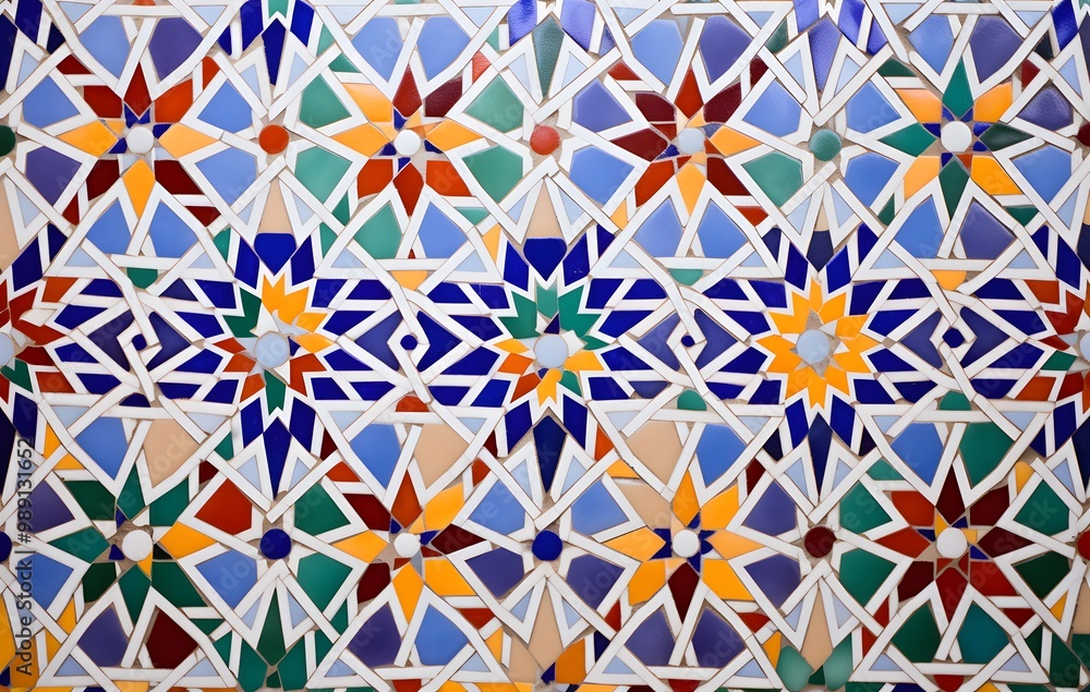 Moroccan Tile Geometric Pattern Stars Moroccan Tile Geometric Pattern Stars