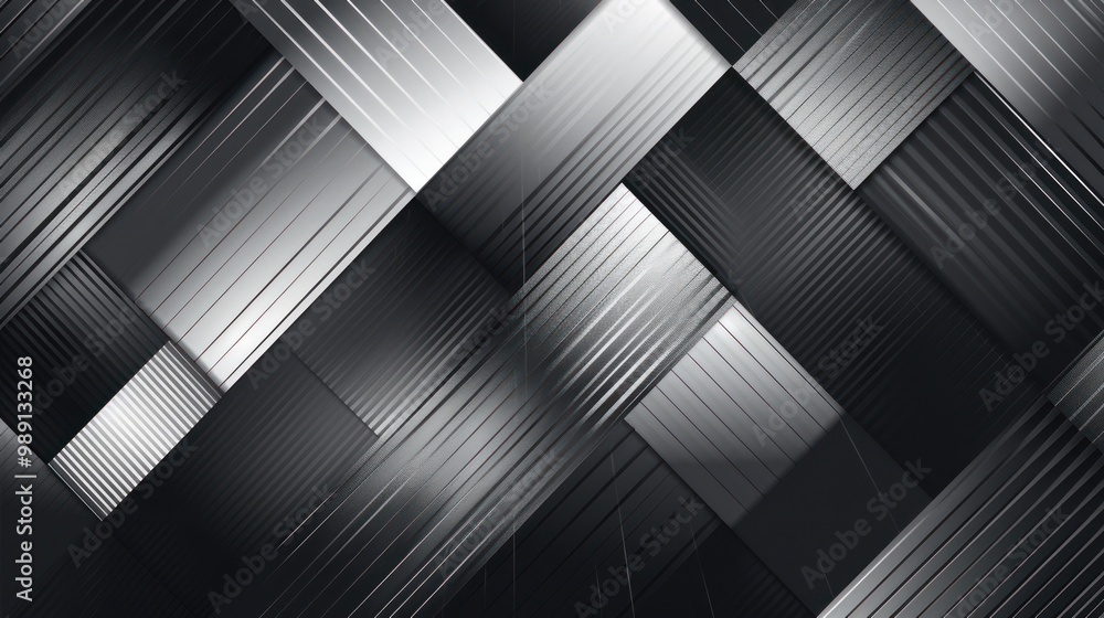 Obraz premium Abstract Geometric Pattern with Intersecting Lines