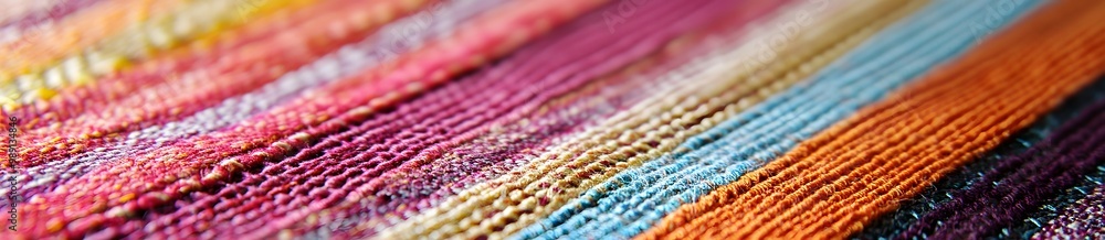 Colorful Fabric Texture Diagonal Pattern Colorful Fabric Texture Diagonal Pattern