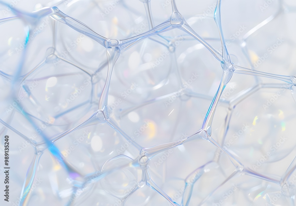 Geometric Soap Bubbles Texture Abstract Geometric Soap Bubbles Texture Abstract