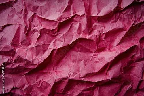 Wallpaper Mural Abstract Texture of Crumpled Deep Red Paper Torontodigital.ca