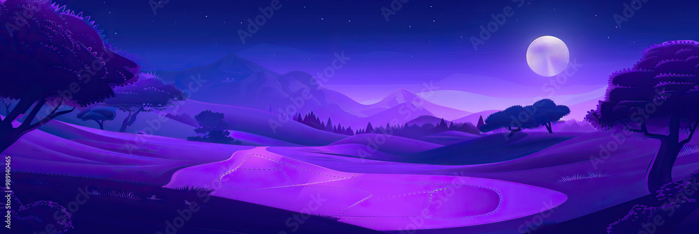 Fototapeta premium Bold Board Game Board Backdrop in Deep Purple