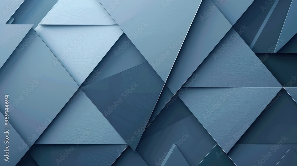 Abstract Geometric Pattern with a Blue Color Scheme Abstract Geometric Pattern with a Blue Color Scheme