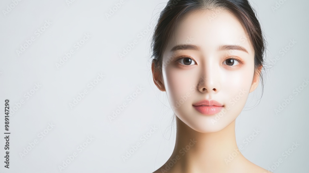 Stunning Beauty Portrait of a Graceful Young Asian Woman Stunning Beauty Portrait of a Graceful Young Asian Woman