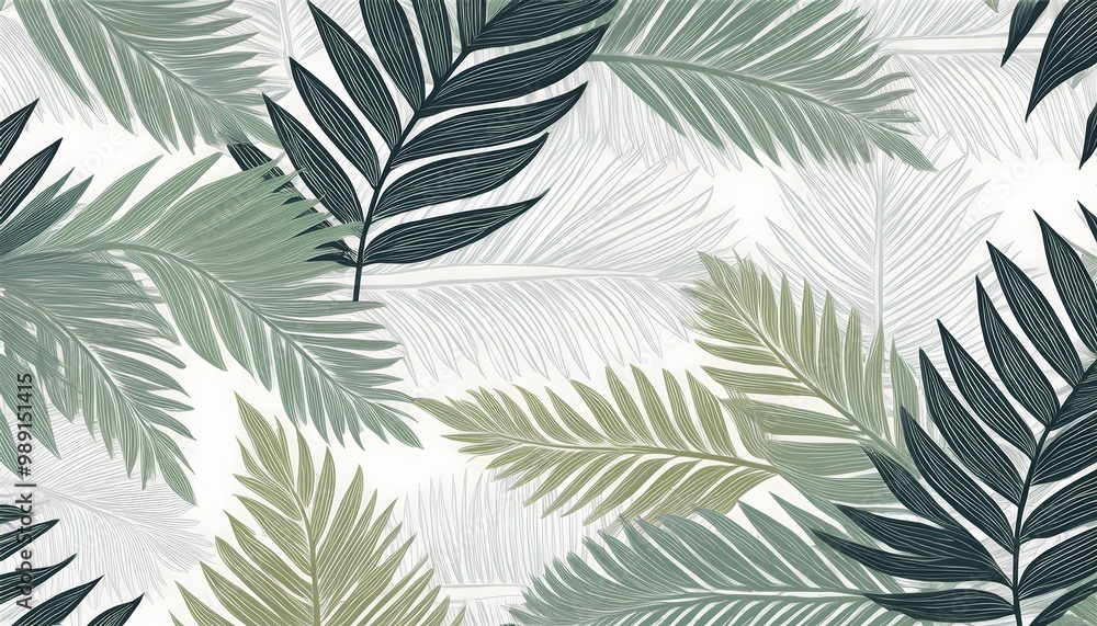 Tropical Leaf Pattern Tropical Leaf Pattern