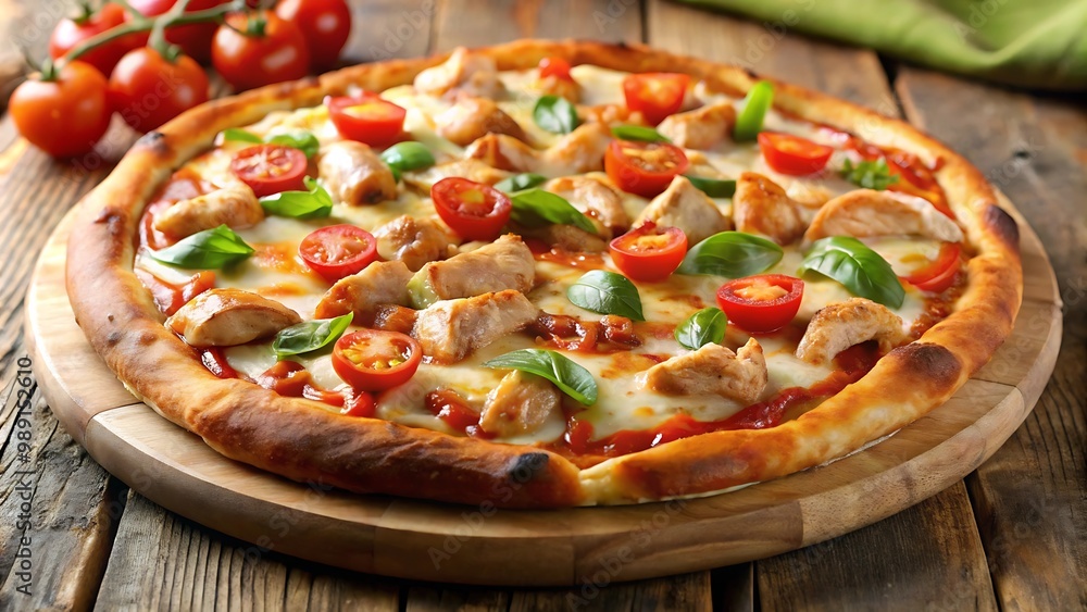 Pizza Burger fast food stock image Pizza Burger fast food stock image