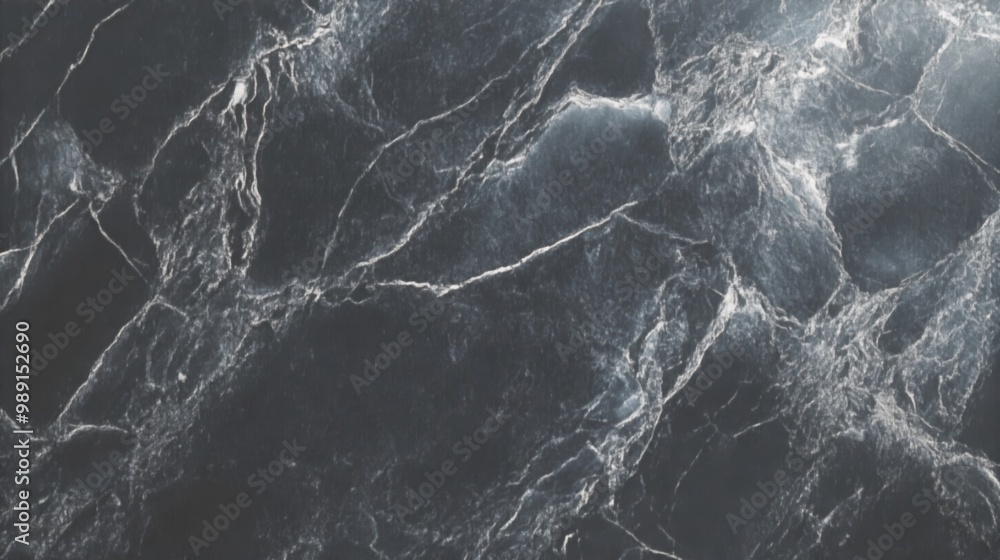 Textured black marble surface showcasing intricate white veining pattern, highlighting natural elegance and beauty in a contemporary design Textured black marble surface showcasing intricate white veining pattern, highlighting natural elegance and beauty in a contemporary design