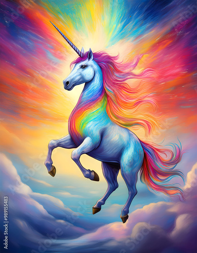 unicorn in the sky