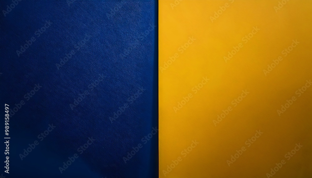 Fototapeta premium Blue and Yellow Background
