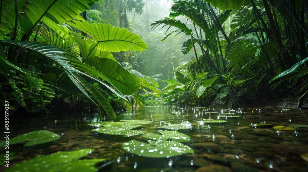 Tranquil Jungle Stream Tranquil Jungle Stream