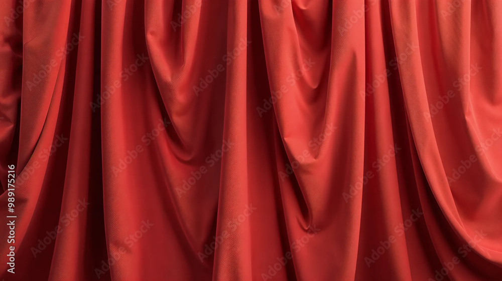 Fototapeta premium red curtain background