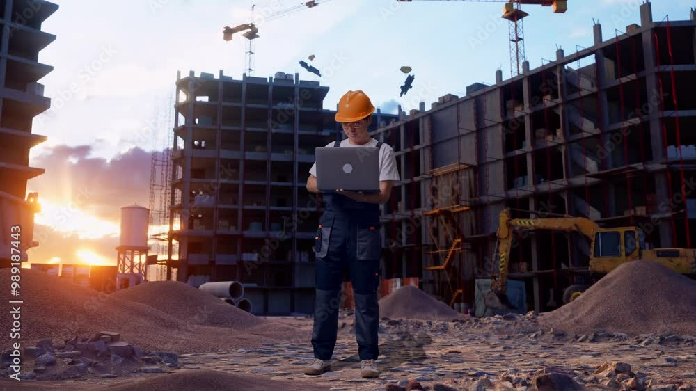Man Worker At Construction Site (37).Mov Man Worker At Construction Site (37).Mov
