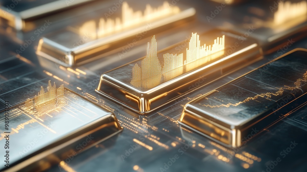 Intricate financial data visualization with glowing charts, showcasing modern analytics and investment trends for professionals. Intricate financial data visualization with glowing charts, showcasing modern analytics and investment trends for professionals.