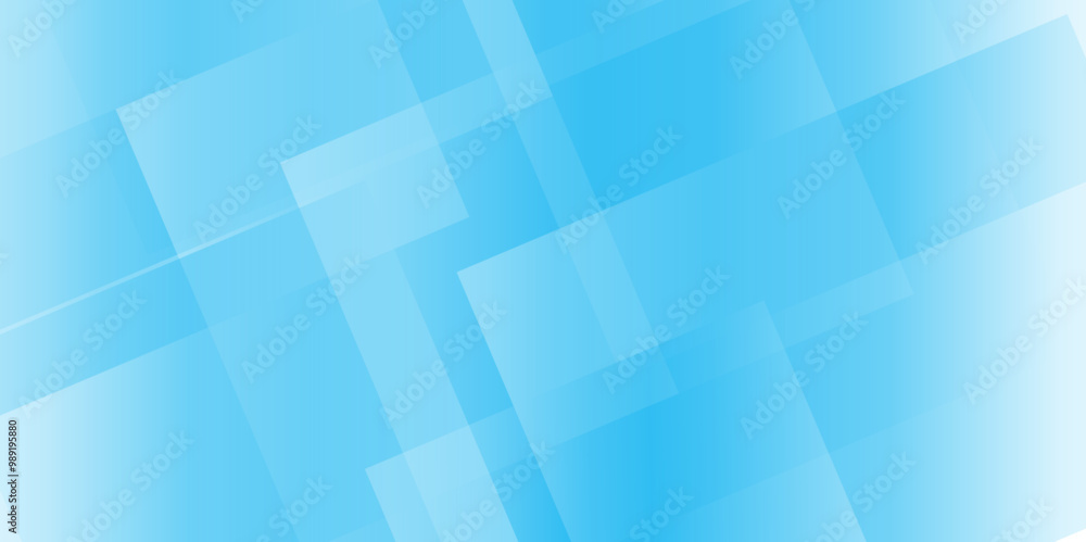 Obraz premium Abstract blue color triangle and square shape in modern pattern background, Abstract background with light blue dynamic effect. Motion vector Illustration, Triangle and geometric square shape.