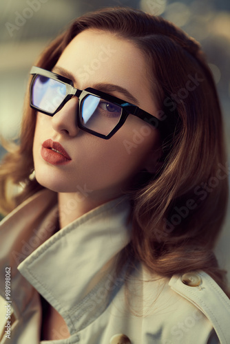 advertisement of glasses