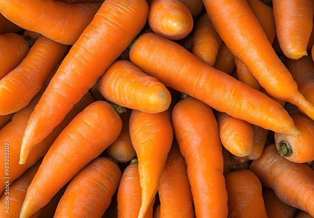 Fresh Orange Carrots Close Up Texture Fresh Orange Carrots Close Up Texture