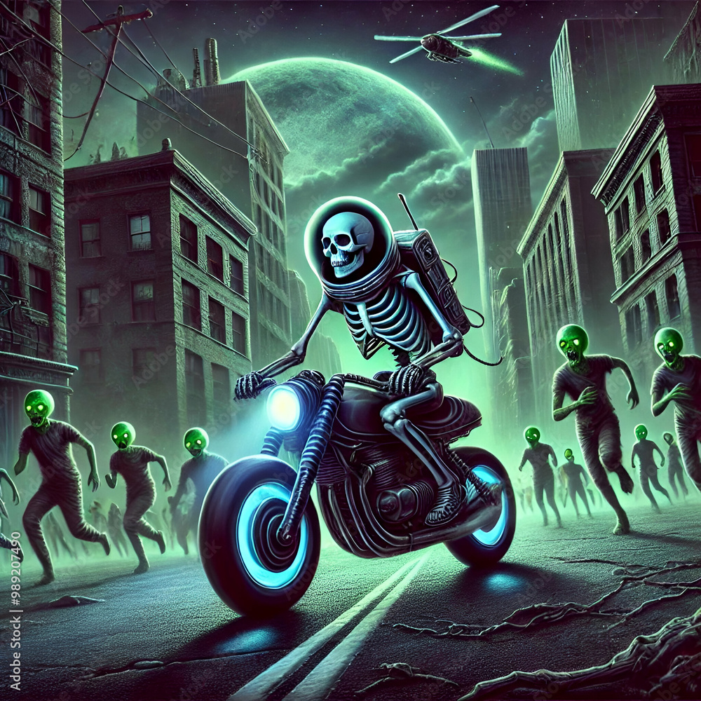 Ghost rider fights aliens on foreign planets To find a way back to ...