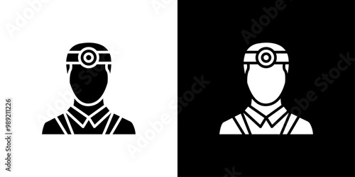 oculist icon Isolated flat vector in outline