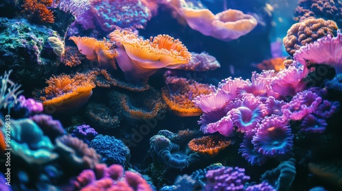 Vibrant Coral Reef Underwater Scene