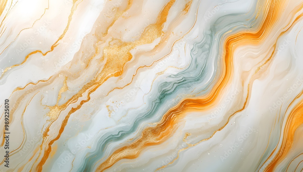 Abstract Gold Swirls and Marble Texture Background Abstract Gold Swirls and Marble Texture Background