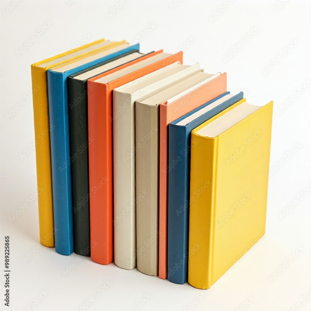 stack of books isolated on white stack of books isolated on white