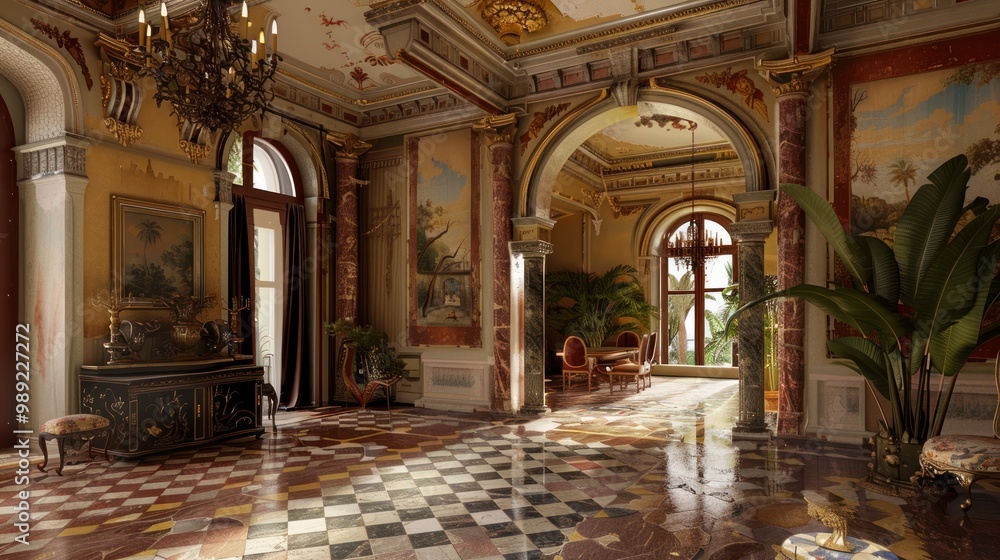 Grand Mansion Interior Grand Mansion Interior