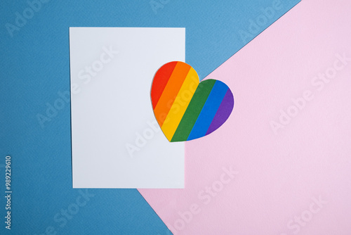 National Coming Out Day. Pride Month. LGBT Rainbow Flag. Happy Holidays. Diversity and Equality. Gays and Lesbians. Free Love. Text Space, Banner