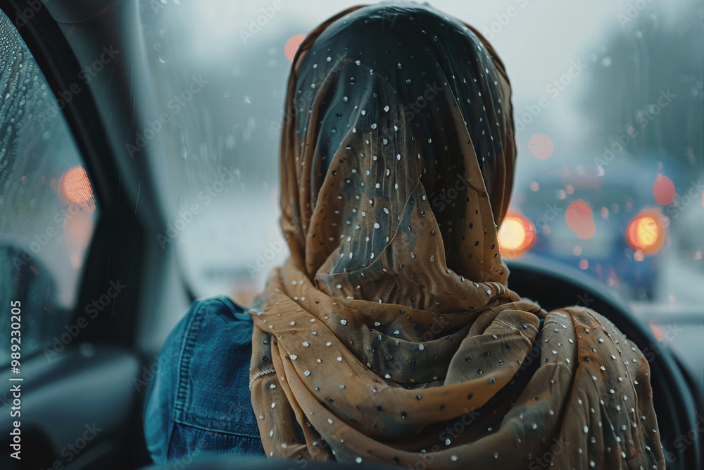 Arabian woman in traditional hijab clothes living in big city having modern life sports job leisure Generative AI Arabian woman in traditional hijab clothes living in big city having modern life sports job leisure Generative AI