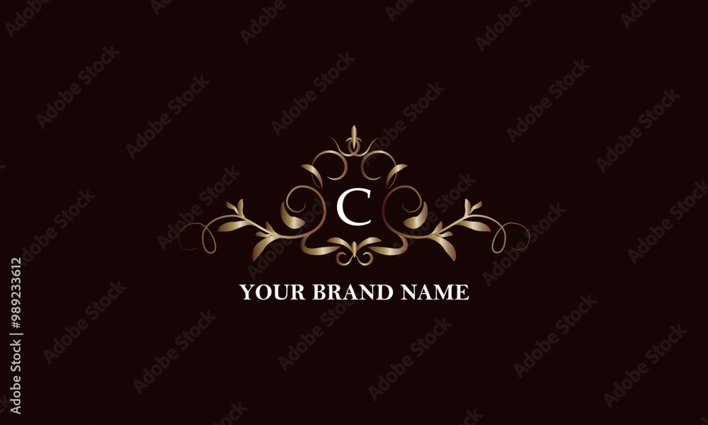 Calligraphic elegant ornament with initial letter A. Business sign, identity monogram for company brand, emblem for restaurant, royalty, boutique, cafe, hotel, heraldic, jewelry, fashion. Calligraphic elegant ornament with initial letter A. Business sign, identity monogram for company brand, emblem for restaurant, royalty, boutique, cafe, hotel, heraldic, jewelry, fashion.